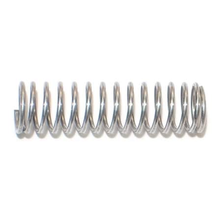 Midwest Fastener 3/8" x 1-7/16" x .035" WG Steel Compression Springs 1 12PK 18507